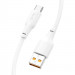 Фото Дата кабель Hoco X93 Force USB to Type-C 100W (1m) (White) в магазине vchehle.ua