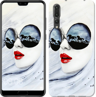 

Чехол Девушка акварелью для Huawei P20 Pro 605313