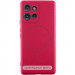 Чехол Silicone Cover Lakshmi Full Camera (AA) with MagFit для Motorola Edge 50 Fusion (Красный / Rose Red)