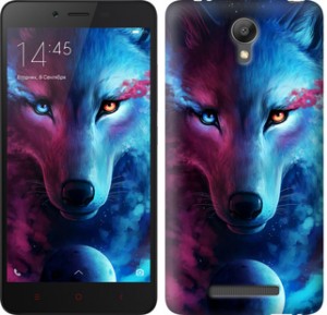 Чехол Арт-волк для Xiaomi Redmi Note 2