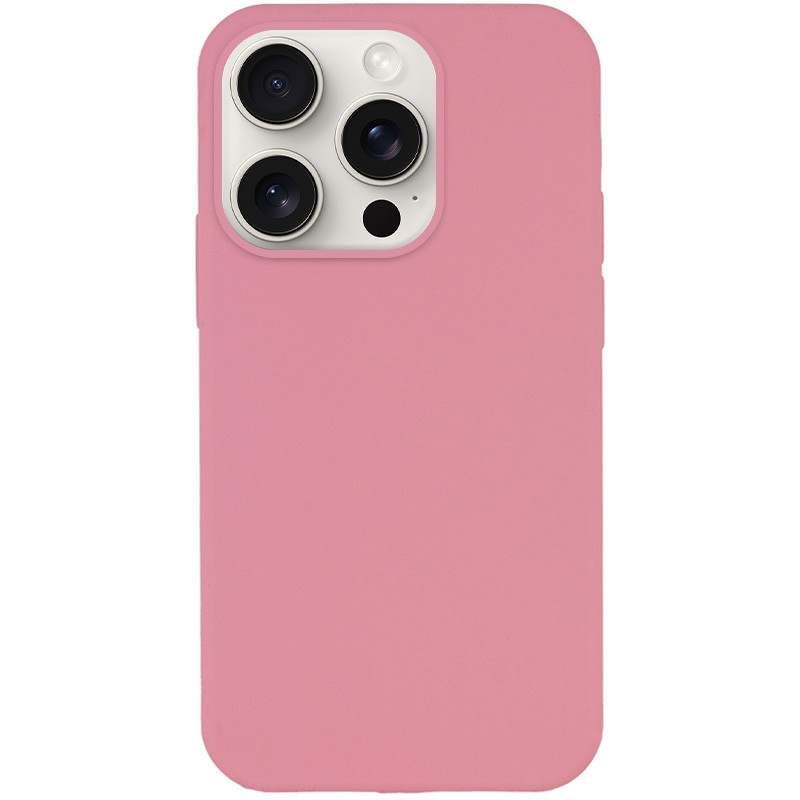Чехол Silicone Case Full Protective (AA) NO LOGO для Apple iPhone 13 Pro Max (6.7") (Розовый / Light pink)