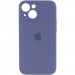 Чохол Silicone Case Full Camera Protective (AA) на Apple iPhone 13 (6.1") (Сірий / Lavender Gray)