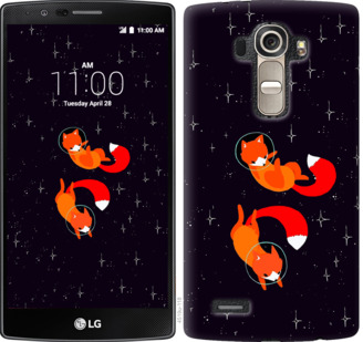 

Чехол Лисички в космосе для LG G4 H815 870204