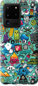 Чехол Стикер бомбинг 1 для Samsung Galaxy S20 Ultra