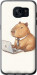 Чохол Funny Capybara CEO Working на Samsung Galaxy S7 Edge G935F