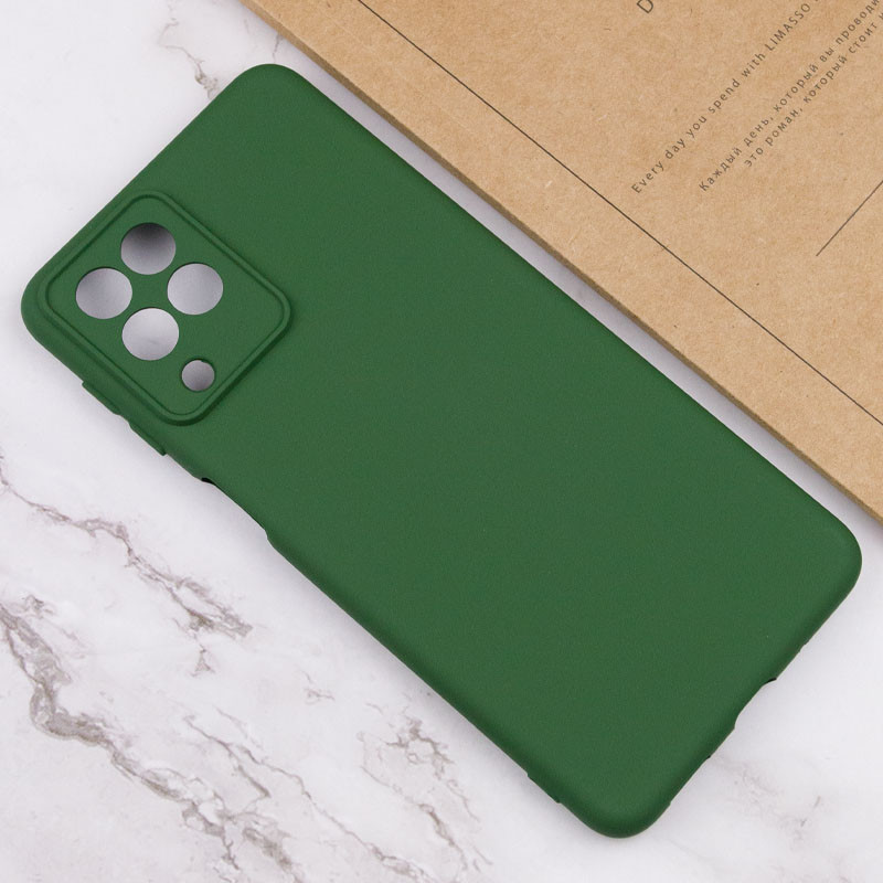 Чехол Silicone Cover Lakshmi Full Camera (A) для Samsung Galaxy M53 5G (Зеленый / Dark green) в магазине vchehle.ua