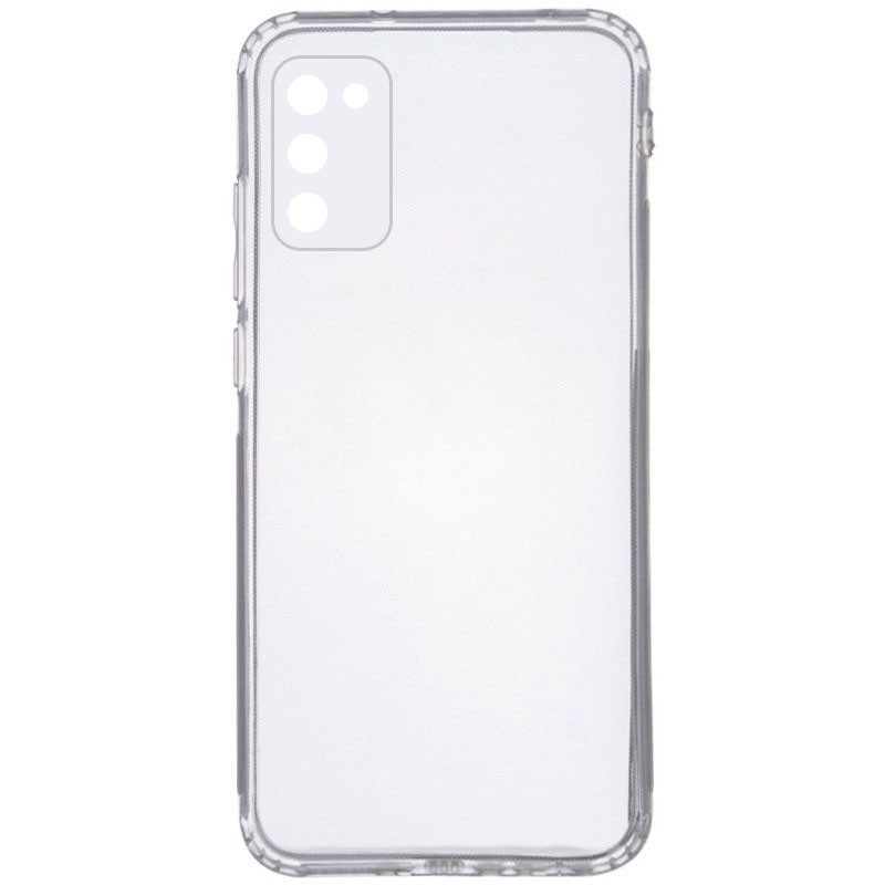 TPU чехол GETMAN Clear 1,0 mm для Samsung Galaxy A02s