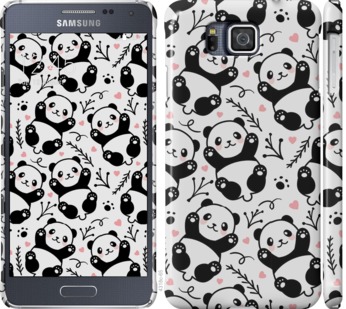Чехол Панды для Samsung Galaxy Alpha G850F