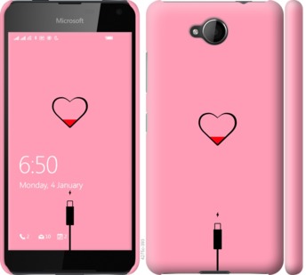 

Чехол Подзарядка сердца1 для Nokia Lumia 650 730507