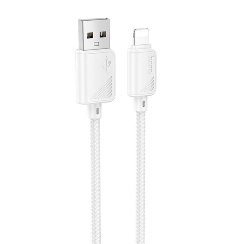 Дата кабель Hoco X113 Beneficio USB to Lightning (1m) (White)