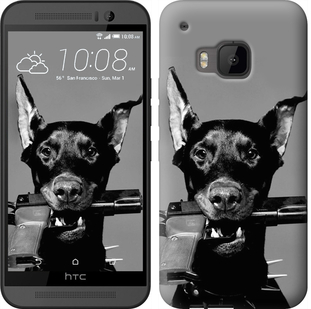 

Чохол Доберман на HTC One M9 122762