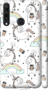 

Чехол Единорог и кофе для Huawei Y6p 1607495