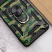 Ударопрочный чехол Camshield Serge Ring Camo для Xiaomi Redmi Note 11 (Global) / Note 11S (Зеленый / Army Green) в магазине vchehle.ua