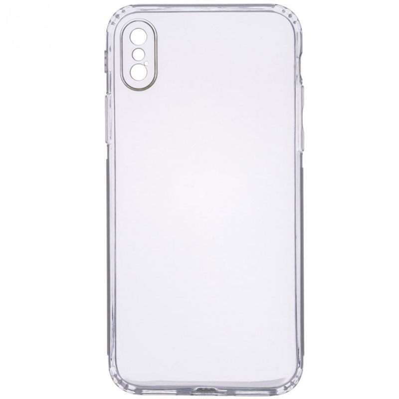 TPU чехол Epic Transparent 1,5mm Full Camera для Apple iPhone X / XS (5.8") (Бесцветный (прозрачный))