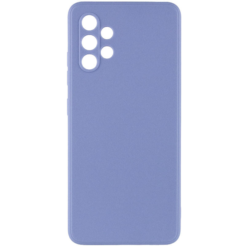 Силиконовый чехол Candy Full Camera для Samsung Galaxy A52 4G / A52 5G / A52s (Голубой / Mist blue)