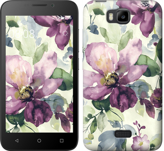 

Чехол Цветы акварелью для Huawei Y5C 296896