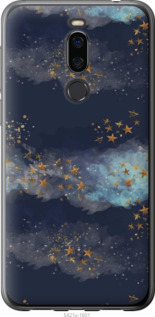 

Чехол Ночь золотые звезды для Meizu X8 1406118