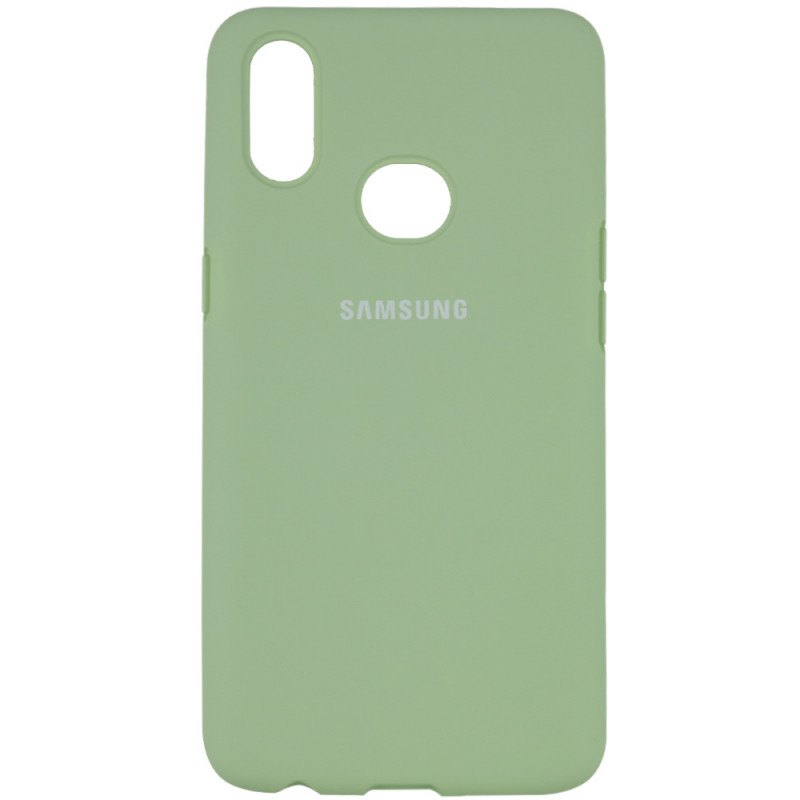 

Чохол Silicone Case Full Protective на Samsung Galaxy A10s (М'ятний / Mint) 771307