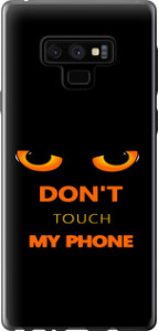 Чехол Don't touch the phone для Samsung Galaxy Note 9 N960F