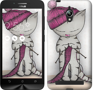 

Чехол Кошка рукодельница для Asus Zenfone Go ZC500TG 584444