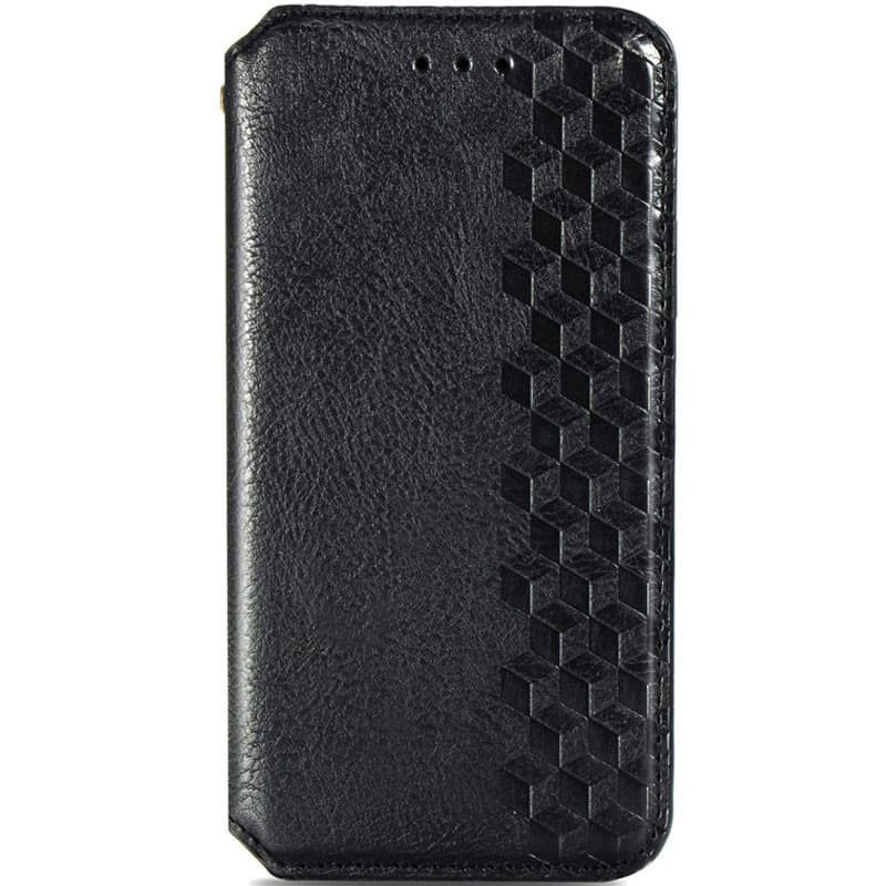 Шкіряний чохол книжка GETMAN Cubic (PU) на ZTE Blade V30 Vita (Чорний)