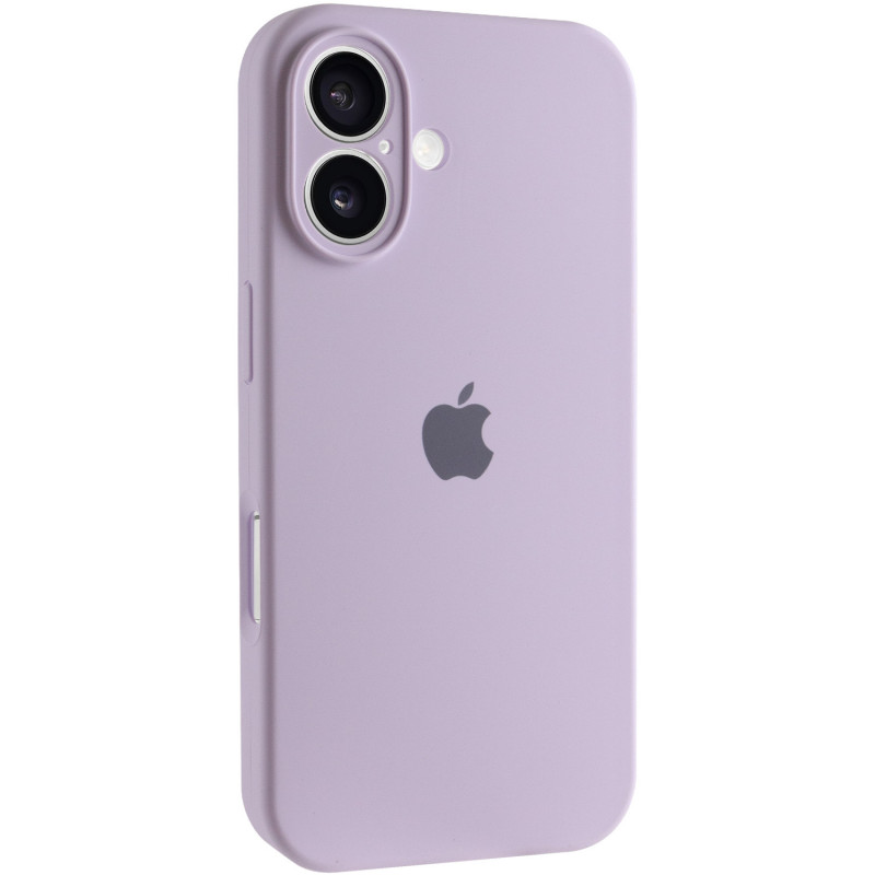 Чохол Silicone Case Full Camera Protective (AA) на Apple iPhone 16 Plus (6.7") (Бузковий / Lilac)