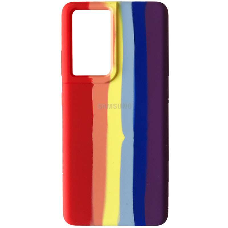 

Чехол Silicone Cover Full Rainbow для Samsung Galaxy S21 Ultra (Красный / Фиолетовый) 1167595