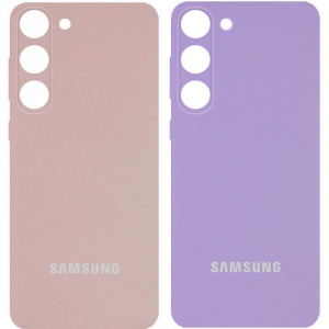 Чехол Silicone Cover Full Camera (AA) для Samsung Galaxy S23+