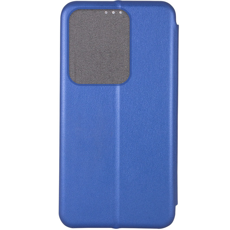 Фото Кожаный чехол-книжка Classy для Xiaomi Redmi Note 13 Pro 4G / Poco M6 Pro 4G (Синий) на vchehle.ua