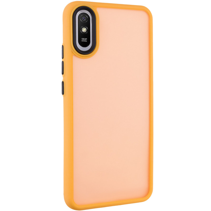 Чохол TPU+PC Lyon Frosted на Xiaomi Redmi 9A (Orange)