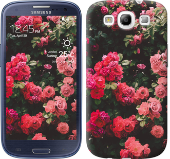 

Чохол Кущ з трояндами на Samsung Galaxy S3 Duos I9300i 639089