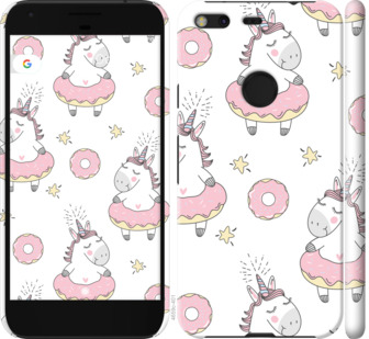 

Чехол Единорожки для Google Pixel XL 830681