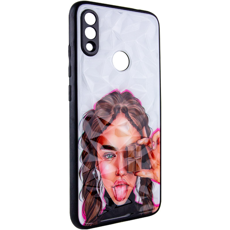 TPU+PC чехол Prisma Ladies для Xiaomi Redmi Note 7 / Note 7 Pro / Note 7s (Chocolate)