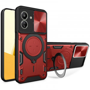 Ударопрочный чехол Bracket case with Magnetic для Xiaomi Poco C65