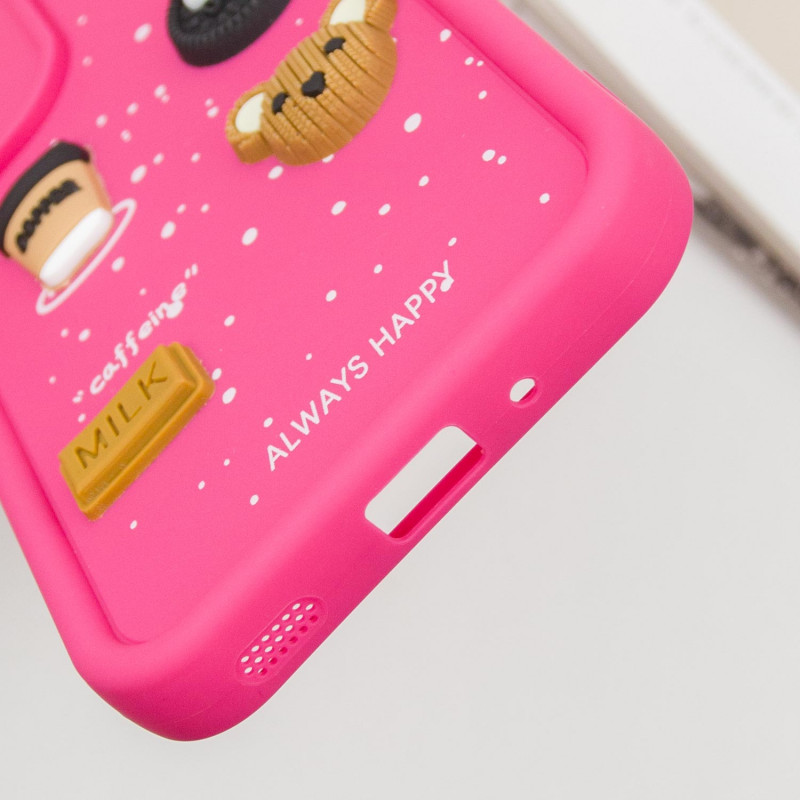 Купить Чехол TPU Toys Case для Xiaomi Redmi Note 12 4G (Pink / Always Happy) на vchehle.ua