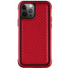 Чехол PC+TPU+Metal K-DOO MARS Series для Apple iPhone 13 Pro (6.1") (Carbon Red)