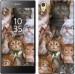 Чехол коты для Sony Xperia Z5 E6633