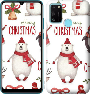 

Чехол Merry Christmas для Huawei Honor 9A 919353