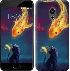 Чехол Кошкин сон для Meizu Pro 6