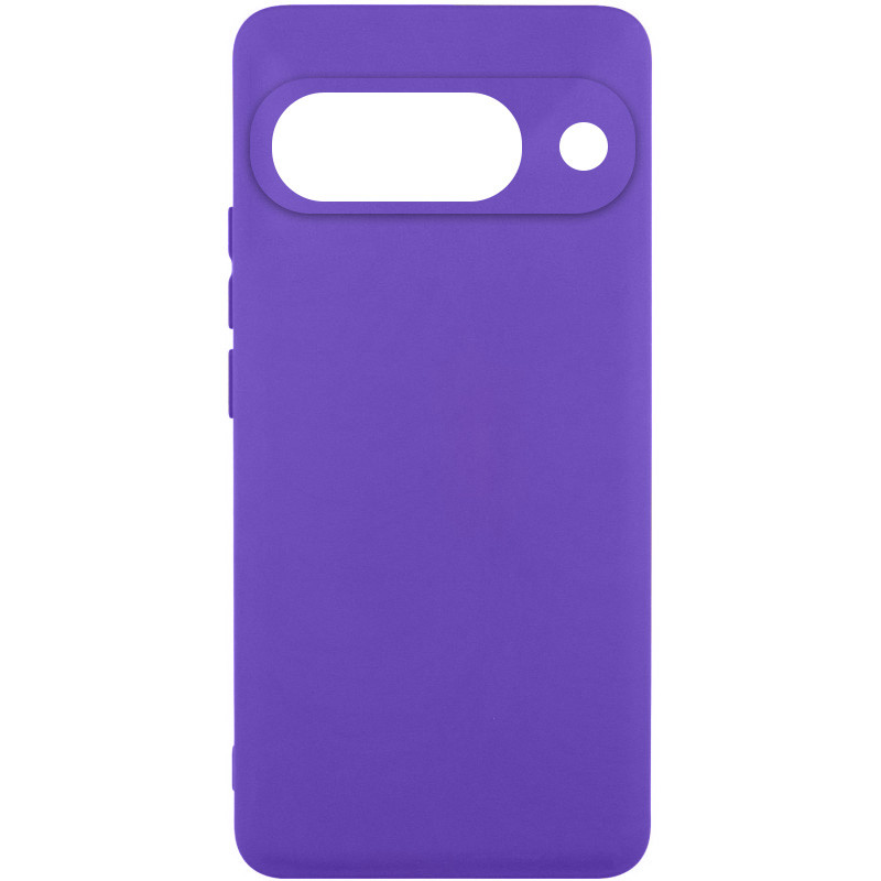Чохол Silicone Cover Lakshmi Full Camera (AAA) на Google Pixel 9 (Фіолетовий / Amethyst)