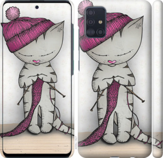 

Чехол Кошка рукодельница для Samsung Galaxy A51 2020 A515F 875477