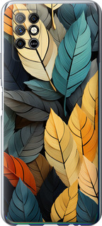 

Чохол Кольорове листя на Infinix Note 8 1629873