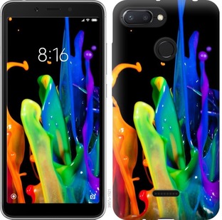 

Чохол бризки фарби на Xiaomi Redmi 6 674633