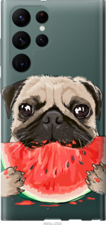 

Чехол Мопс и арбуз для Samsung Galaxy S22 Ultra 1396189