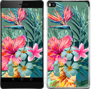 

Чохол Тропічні квіти v1 на Huawei Ascend P8 845200