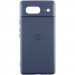 Чохол Silicone Cover Lakshmi Full Camera (AA) with logo на Google Pixel 8 (Синій / Midnight blue)