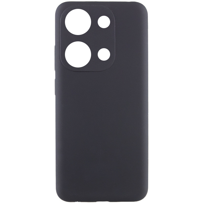 Чехол Silicone Cover Lakshmi Full Camera (AAA) для Xiaomi Redmi Note 13 4G (Черный / Black)