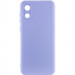 Чехол Silicone Cover Lakshmi Full Camera (A) для Samsung Galaxy A03 Core (Сиреневый / Dasheen)