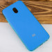 Фото TPU чехол Matte LOGO для Xiaomi Redmi 8a (Голубой / Blue) на vchehle.ua