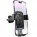 Купить Автодержатель Hoco H80 Vista gravity (air outlet) (Black / Metal gray) на vchehle.ua